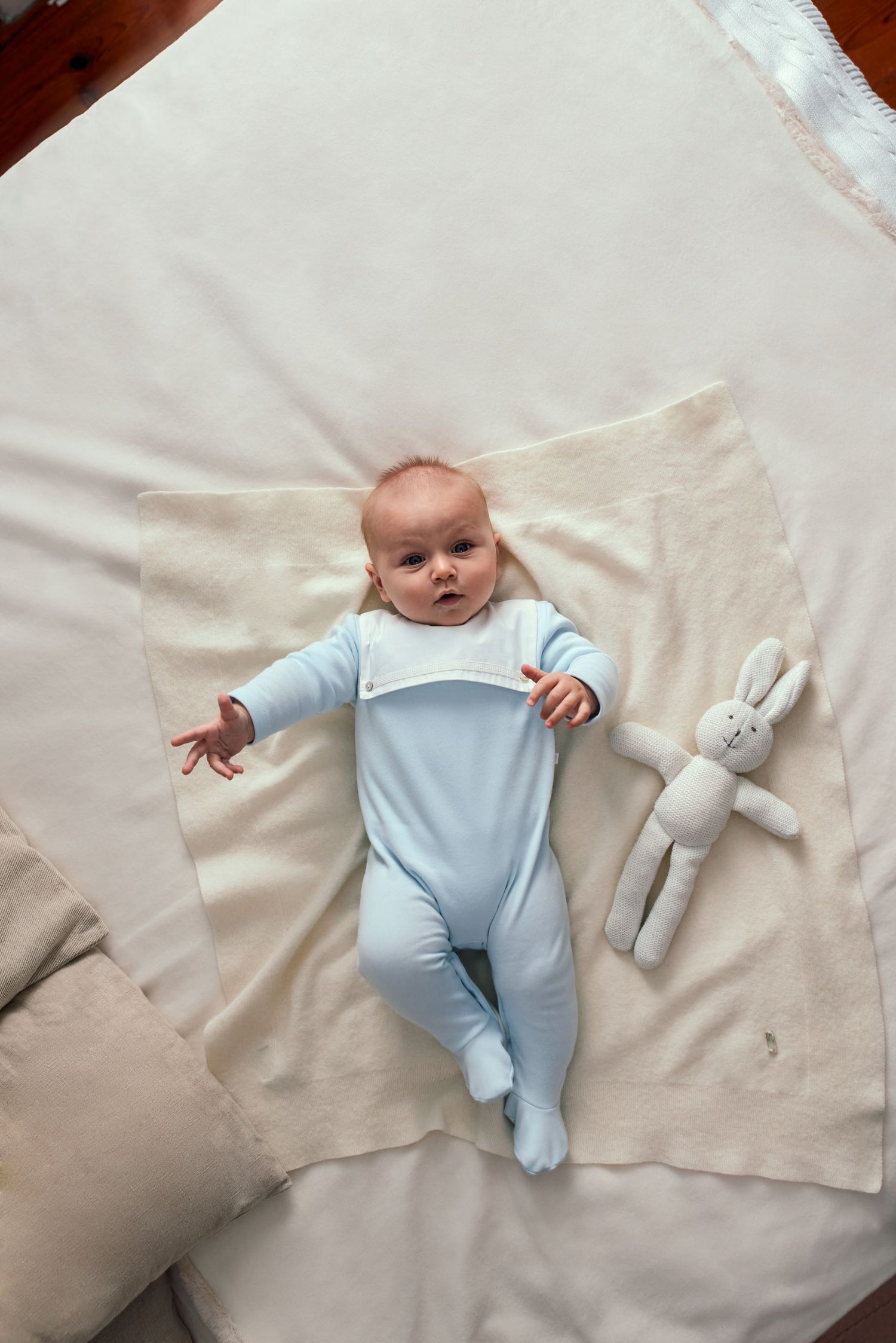 Babygrow sem Gola Fita Bordada