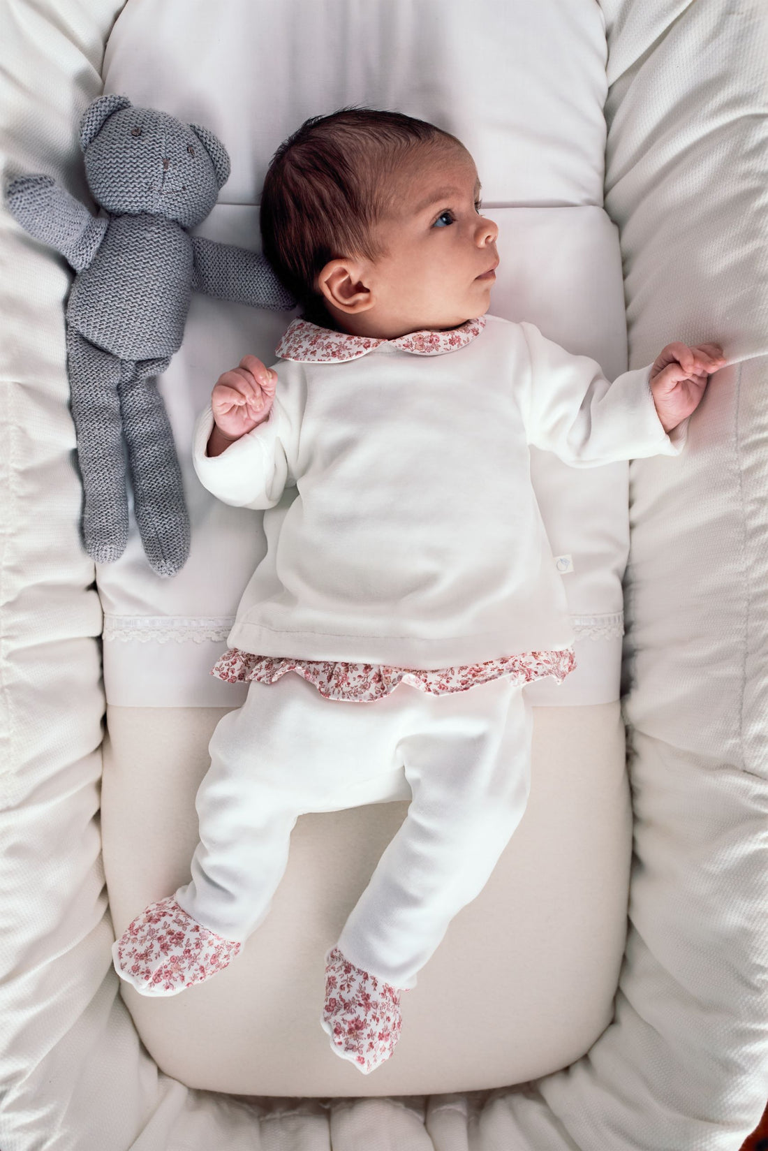 2-Piece Floral Print Suit