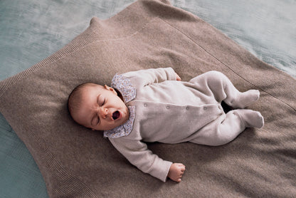 Babygrow Algodão Orgânico Gola de Folho