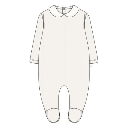 Babygrow Algodão Orgânico Gola Redonda