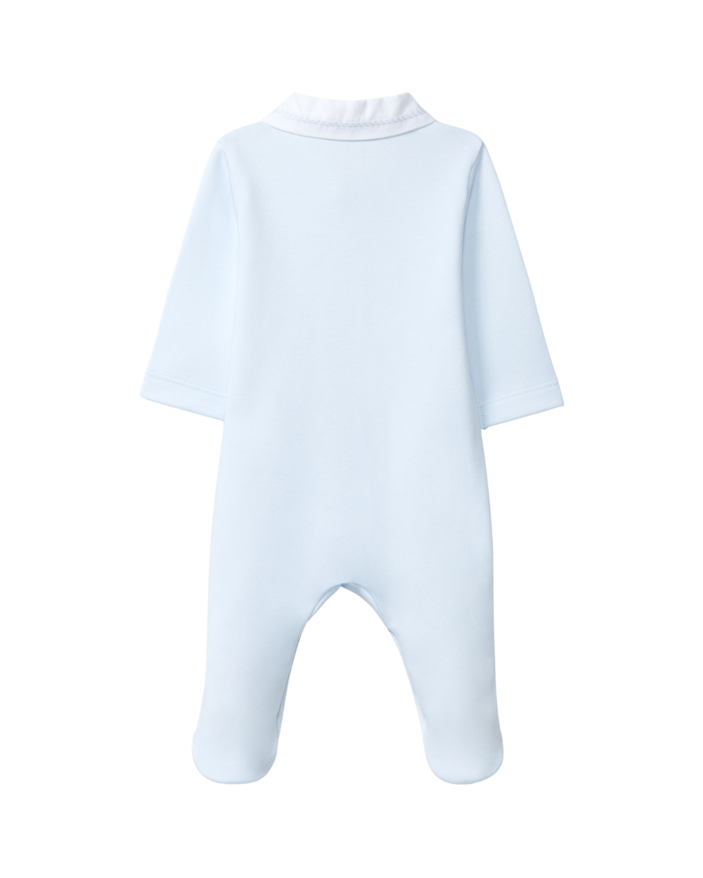 Babygrow Gola de Bico Detalhe Ponto Cruz