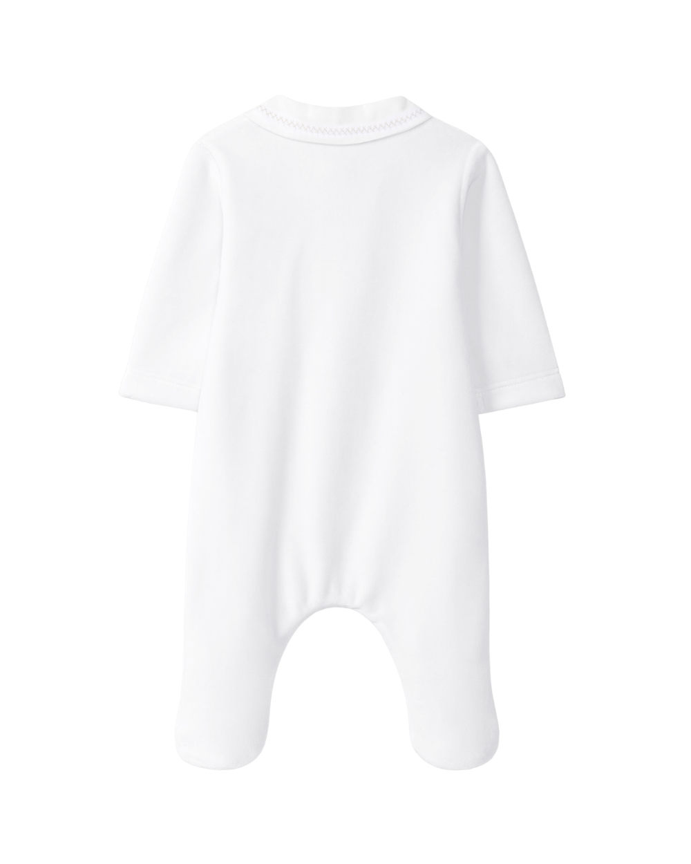 Babygrow Veludo Canelado Detalhe Ponto Cruz