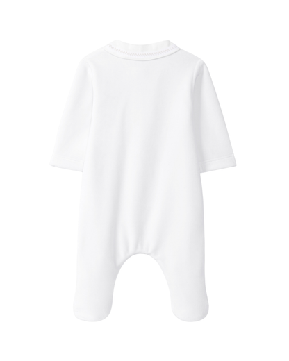 Babygrow Veludo Canelado Detalhe Ponto Cruz