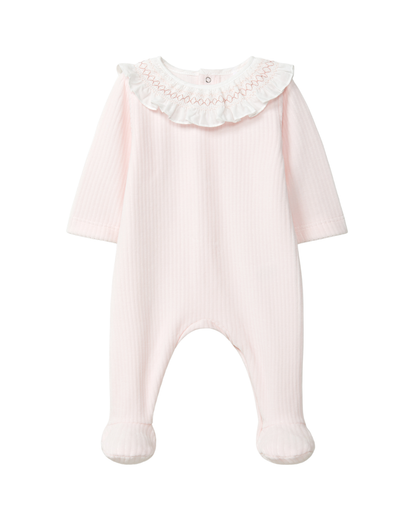 Babygrow Veludo Canelado Gola de Folho