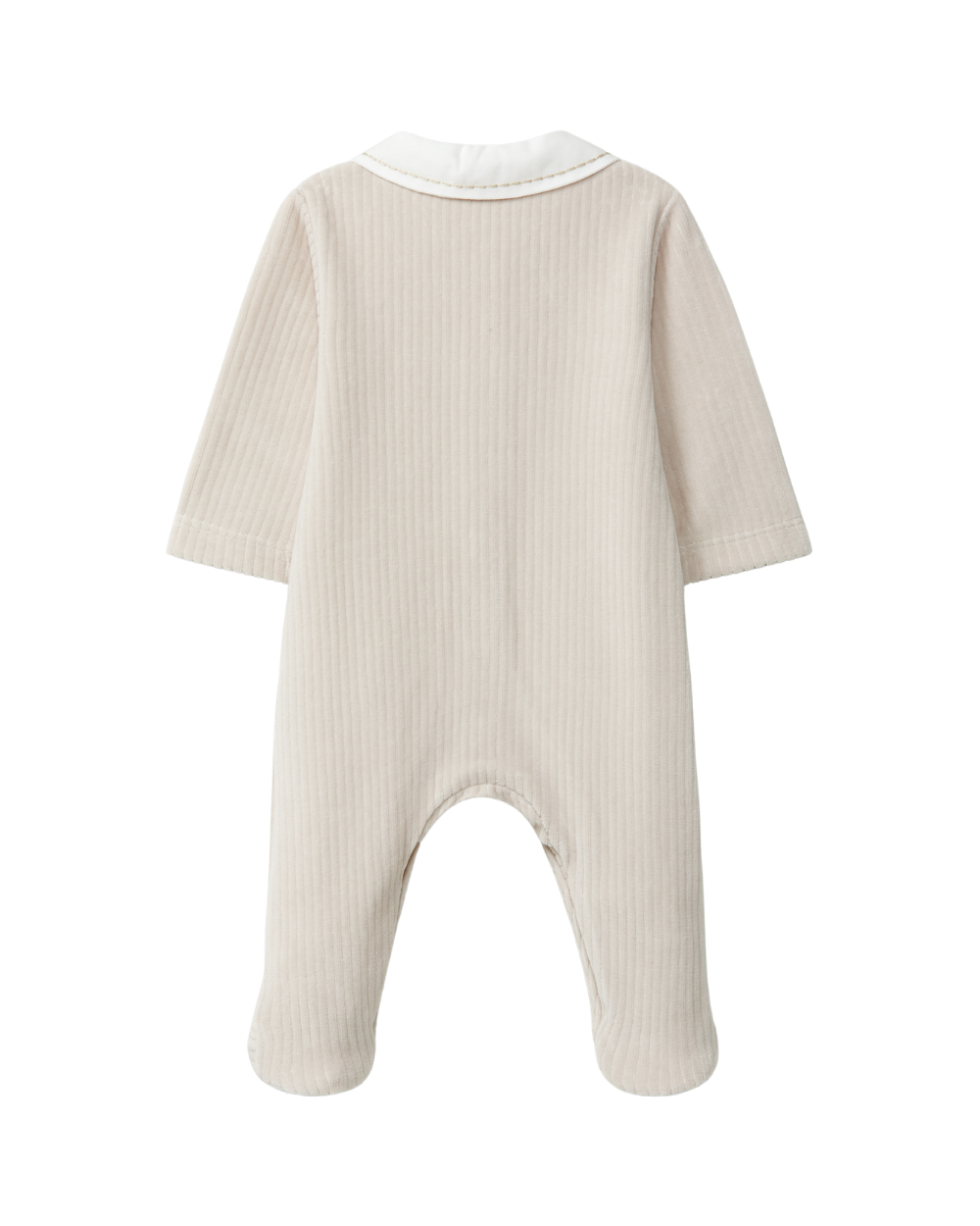 Babygrow Veludo Canelado Gola de Bico
