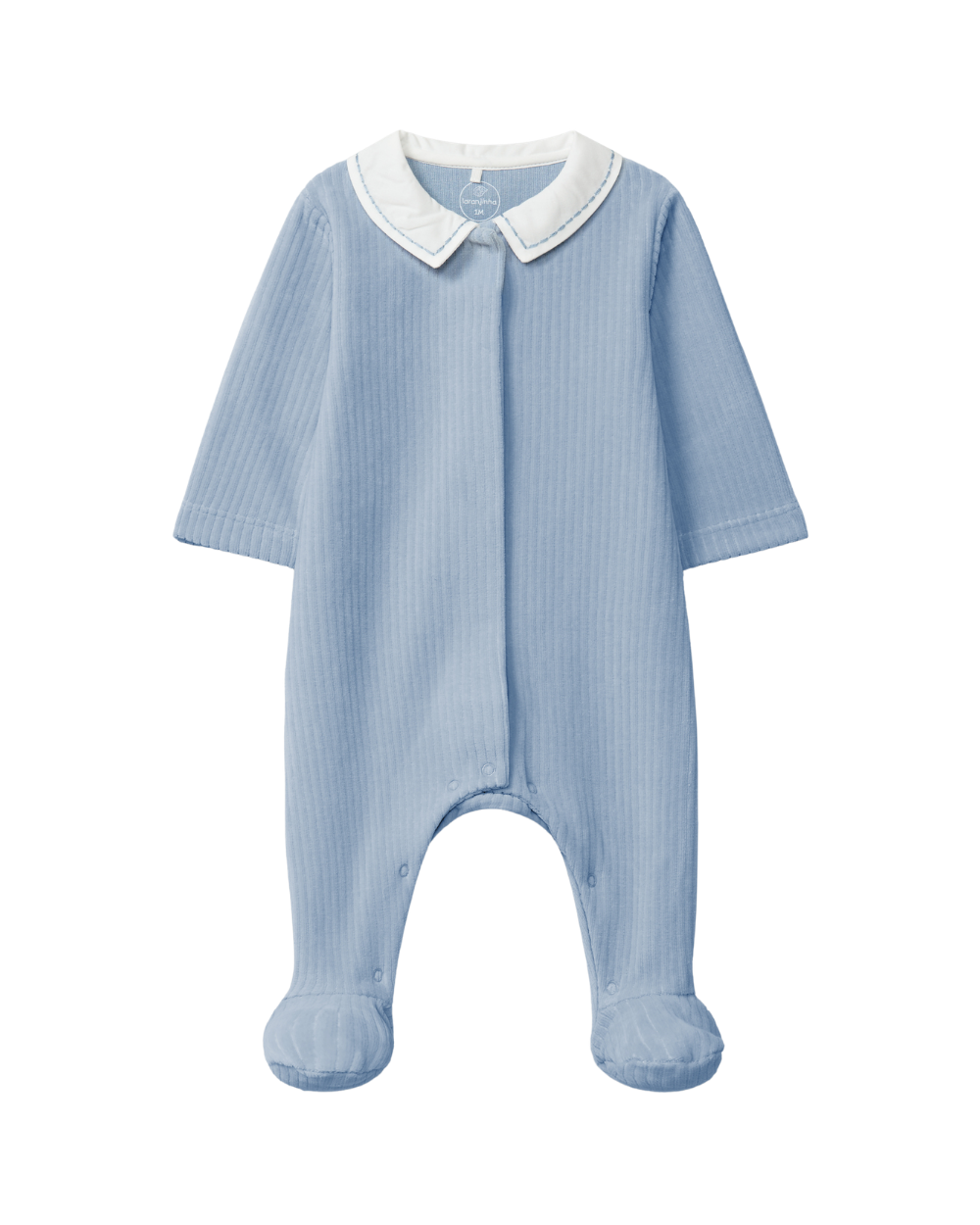 Babygrow Veludo Canelado Gola de Bico