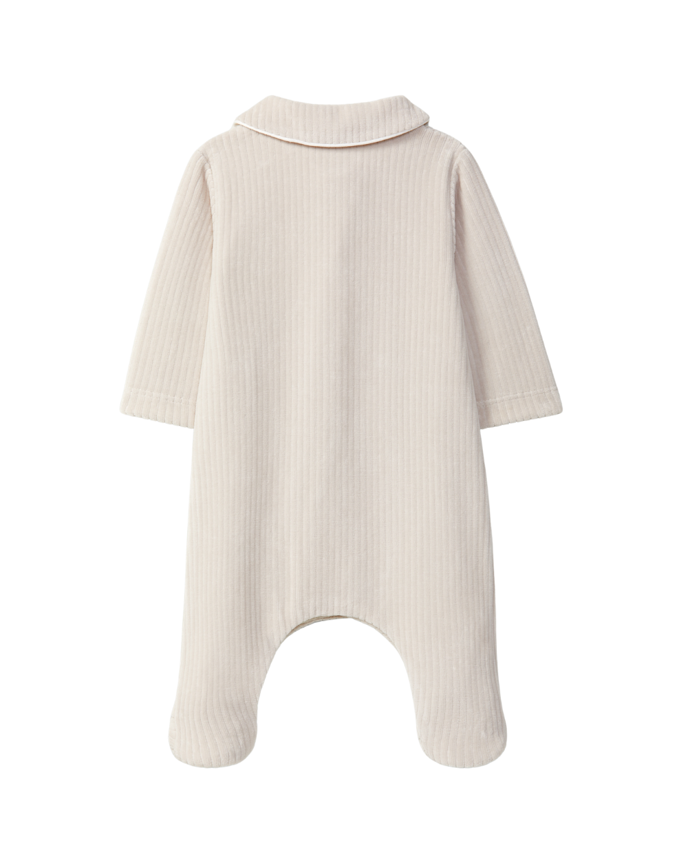 Babygrow Veludo Canelado Botões Decorativos