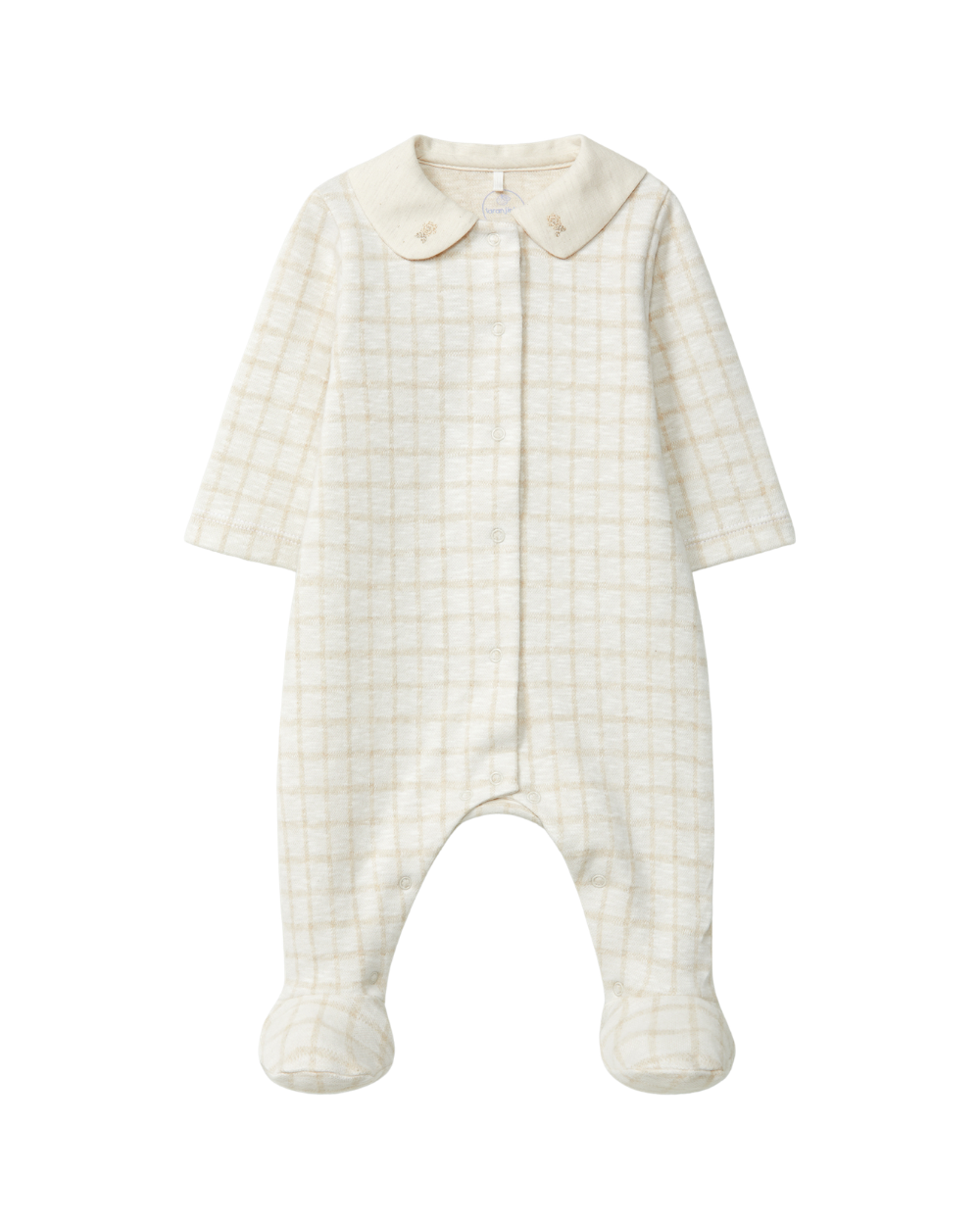 Babygrow Jacquard Detalhe Bordado Gola