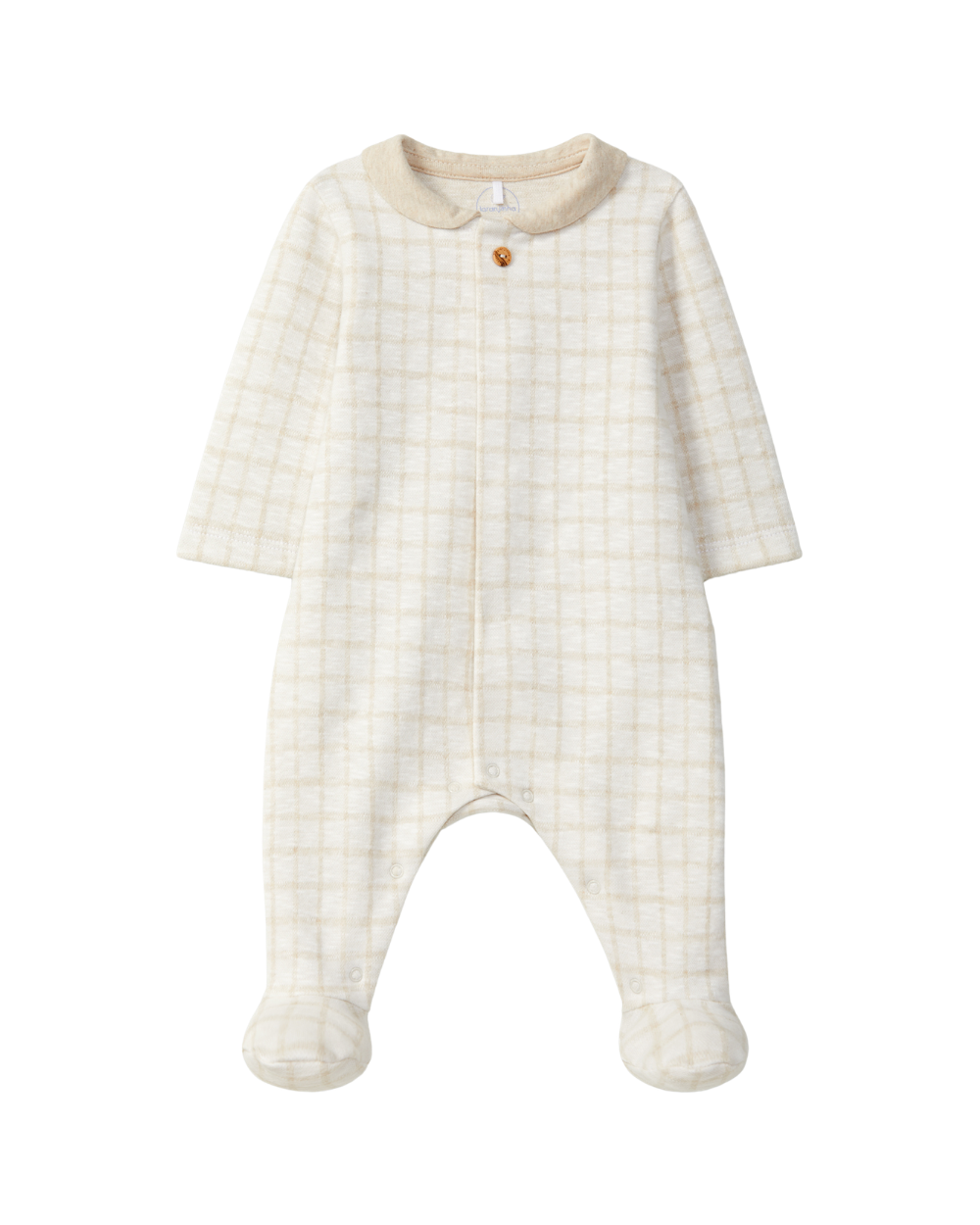 Babygrow Malha Jacquard Gola Redonda