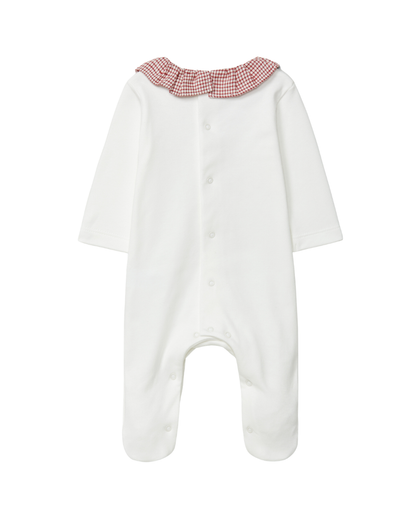 Babygrow Gola Folho Urso e Coelho no Trenó