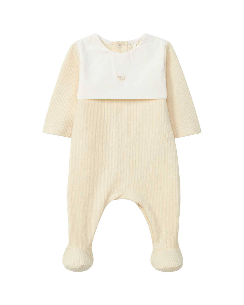 Babygrow Algodão Orgânico Detalhe Bordado