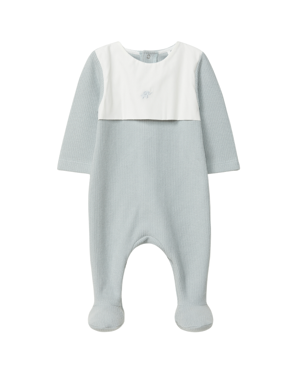 Babygrow Algodão Orgânico Detalhe Bordado