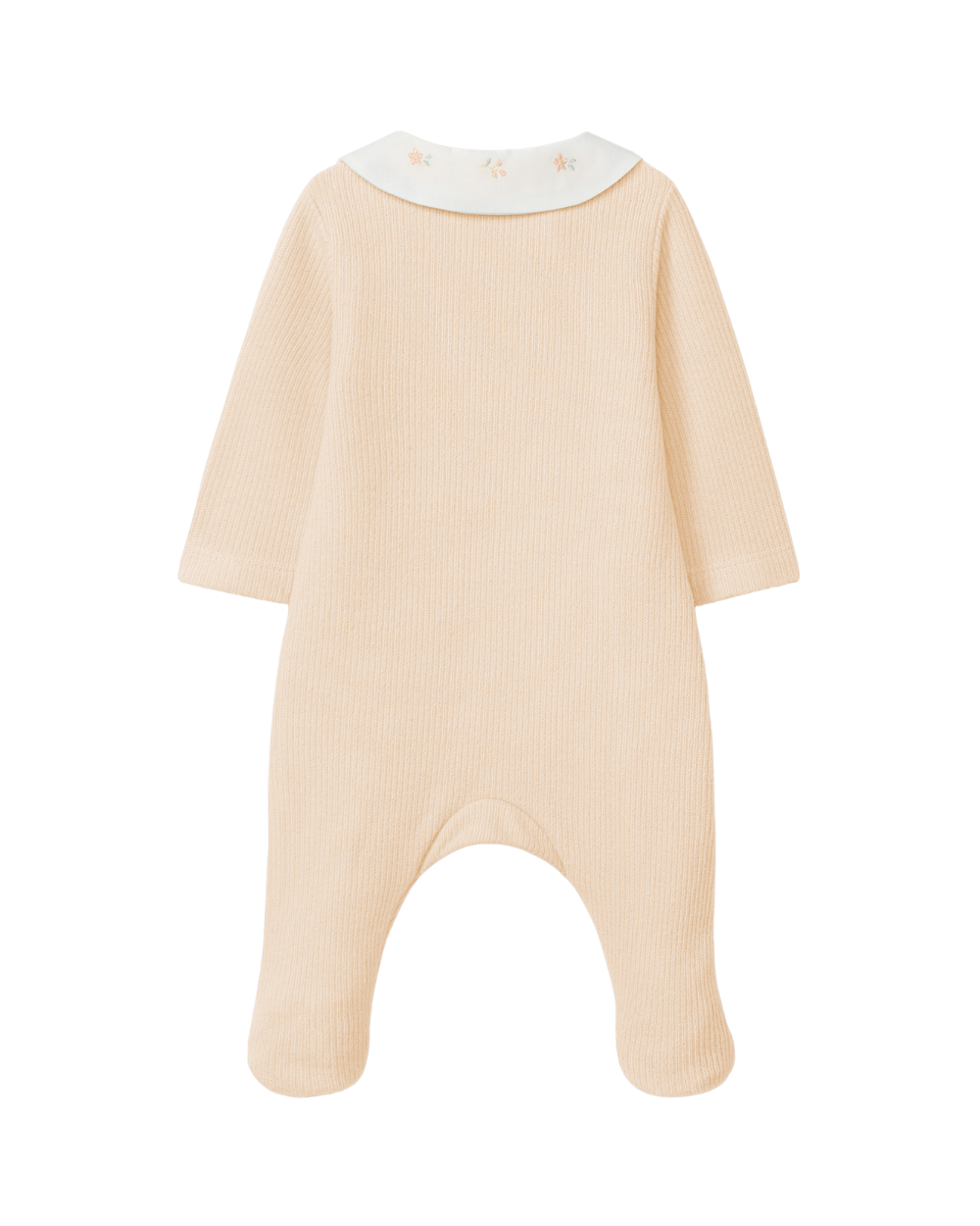 Babygrow Algodão Orgânico Detalhe Bordado Gola