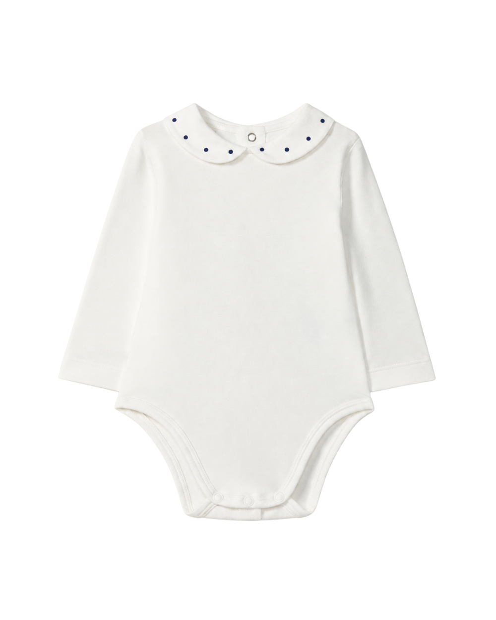 Body Gola Redonda Pintas Bordadas