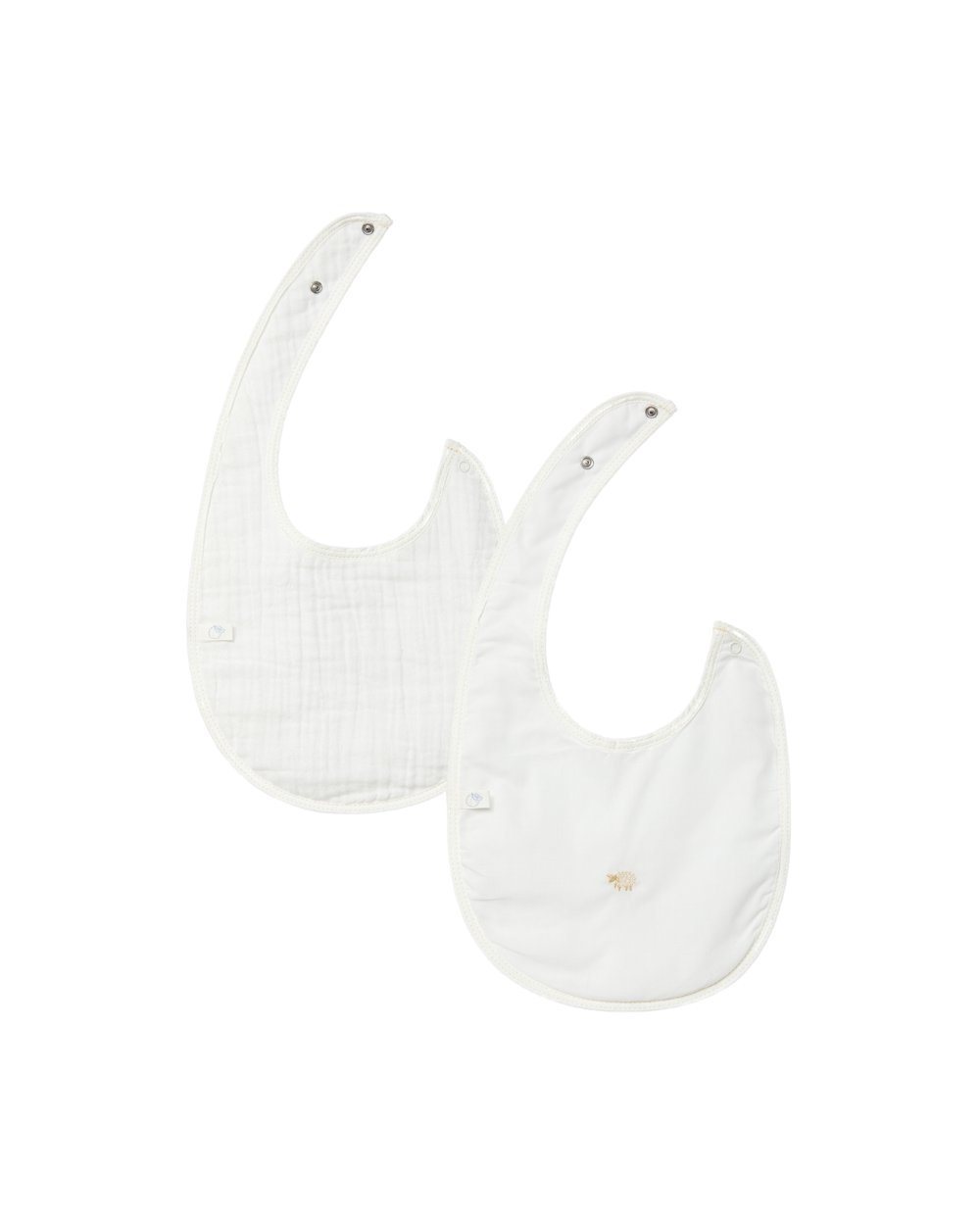Pack de Dois Babetes Gaze Bordado