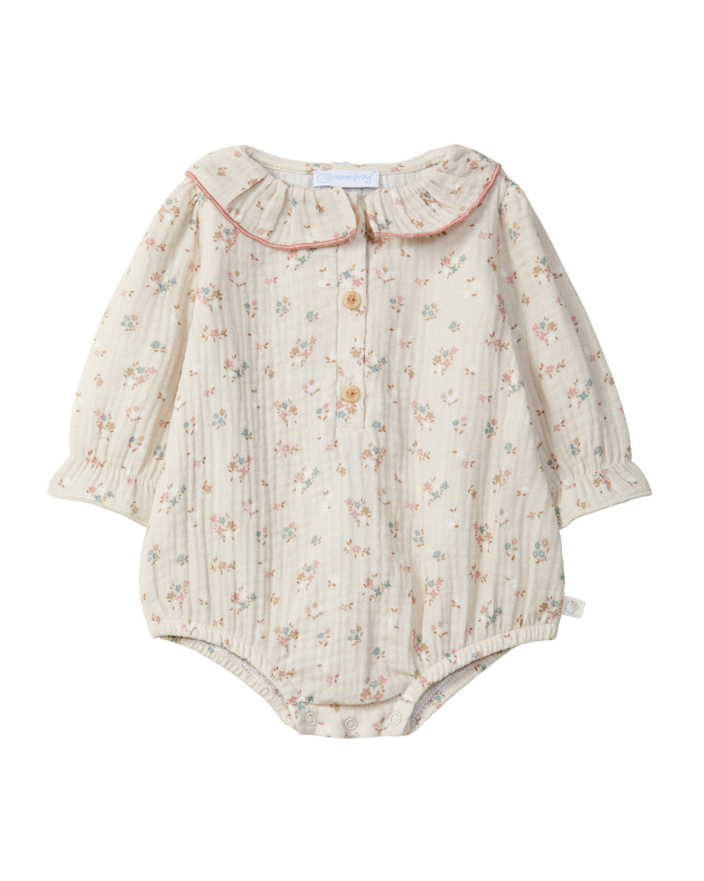 Fofo Gaze Floral Gola de Folho