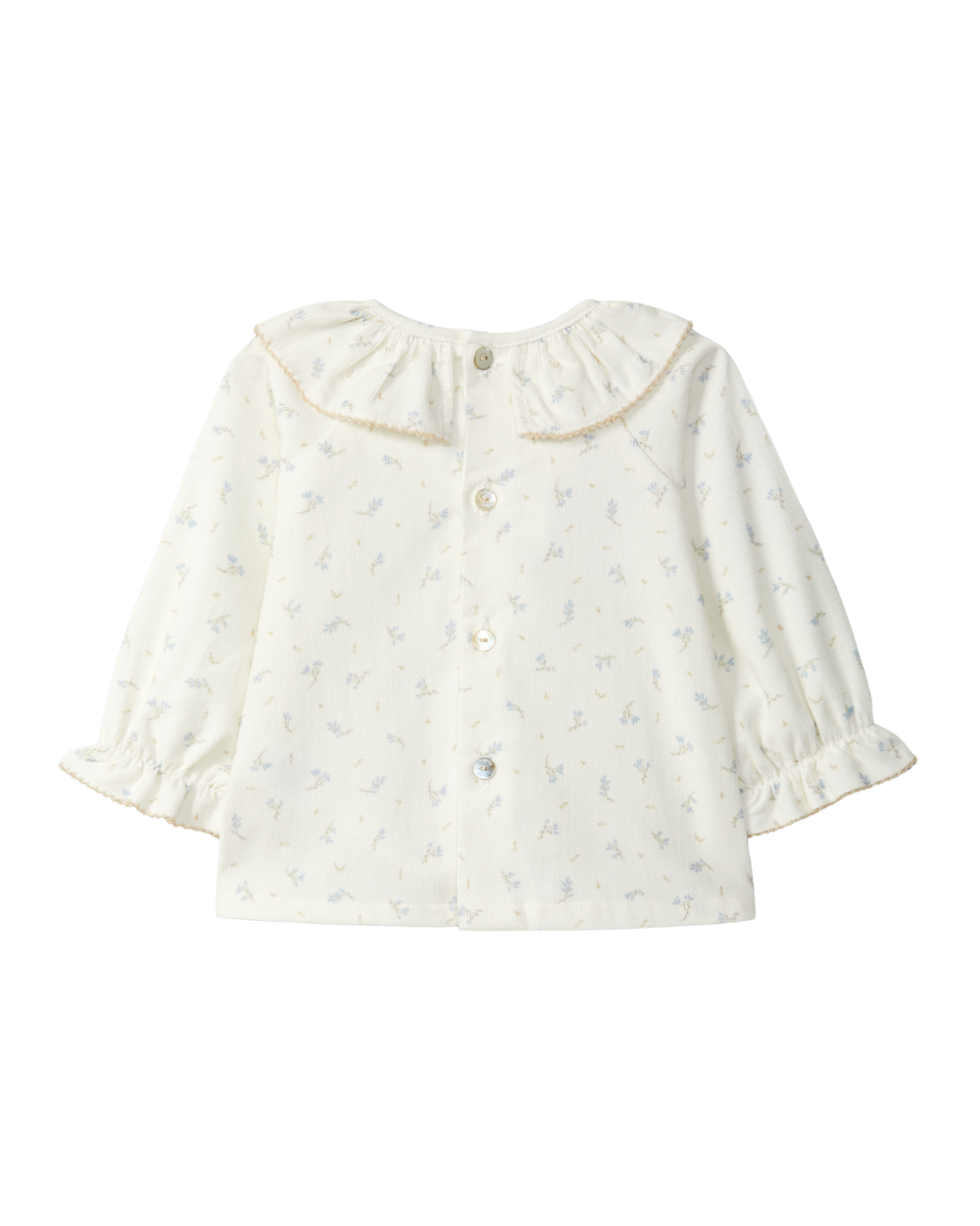 Blusa de Flores em Bombazine