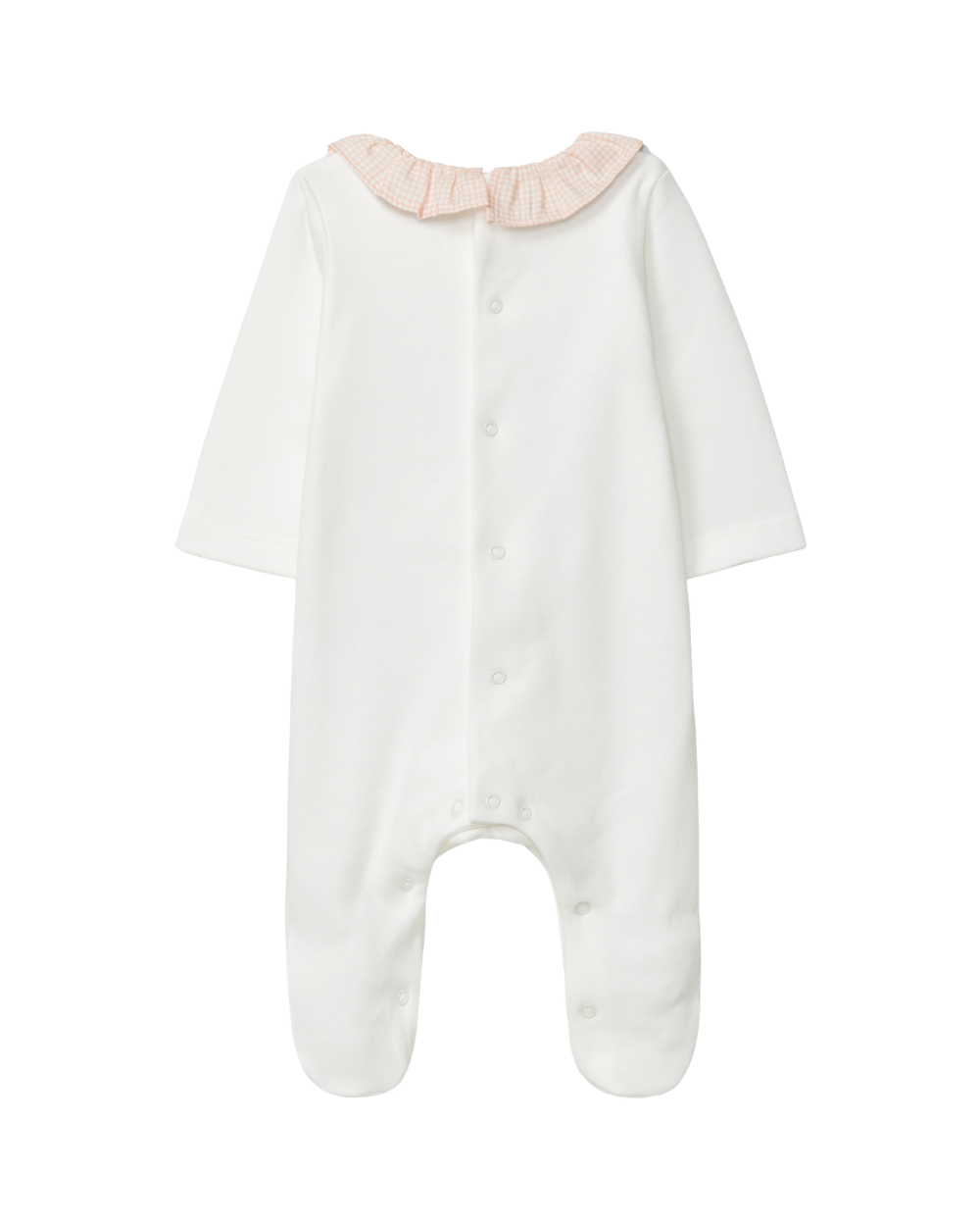 Babygrow Gola Folho Xadrez Vichy e Raposa