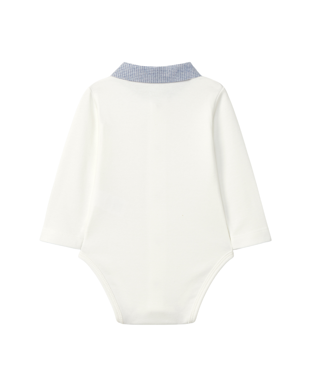 Body Gola de Bico Micro-Vichy