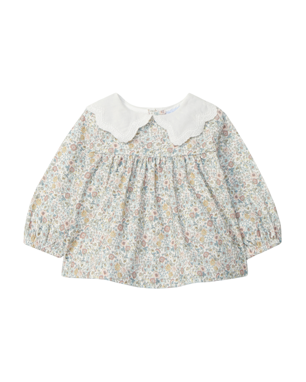 Blusa Bombazine Floral Gola Bordada