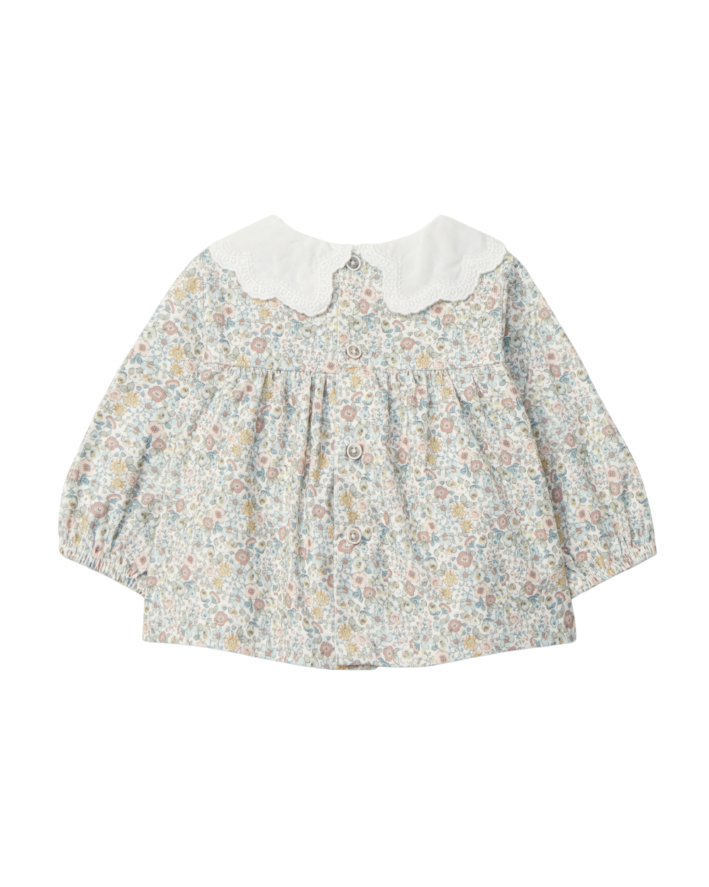 Blusa Bombazine Floral Gola Bordada