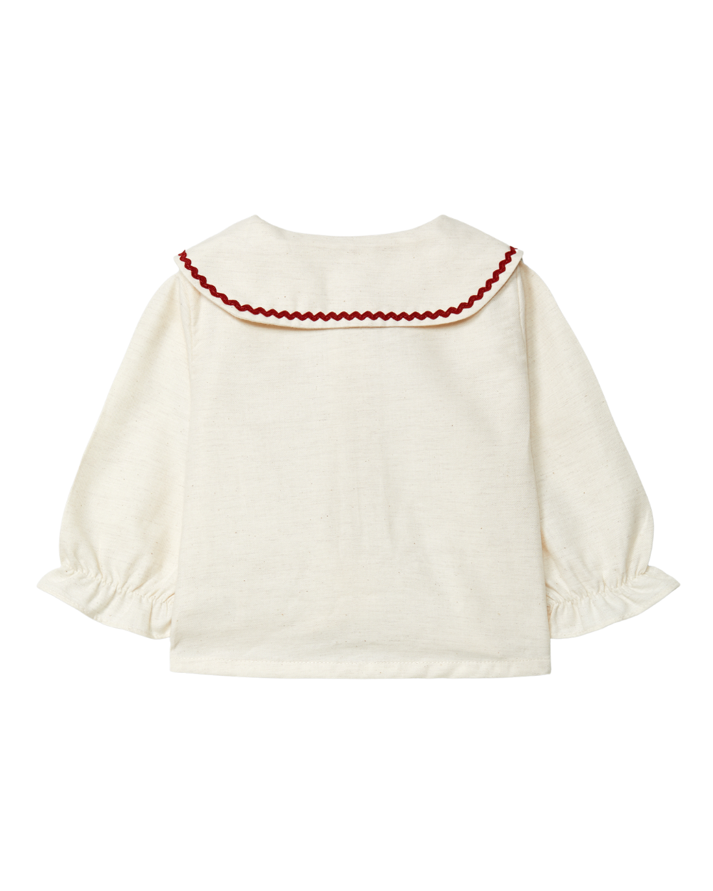 Blusa Detalhe de Espiguilha Cor Contraste