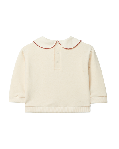 Sweatshirt Bambi e Cogumelo com Gola