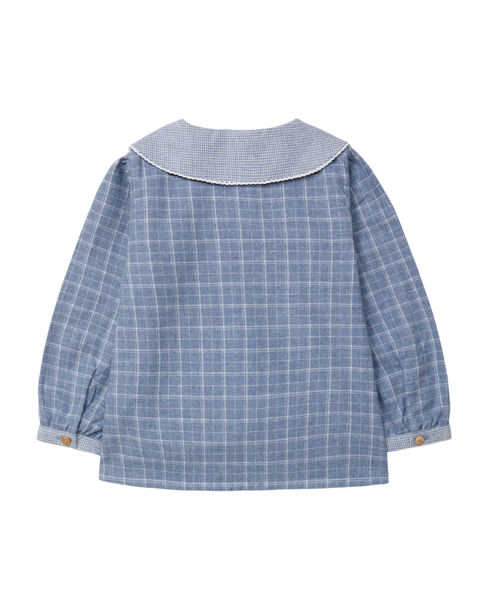 Blusa Xadrez e Micro-Vichy Bordado