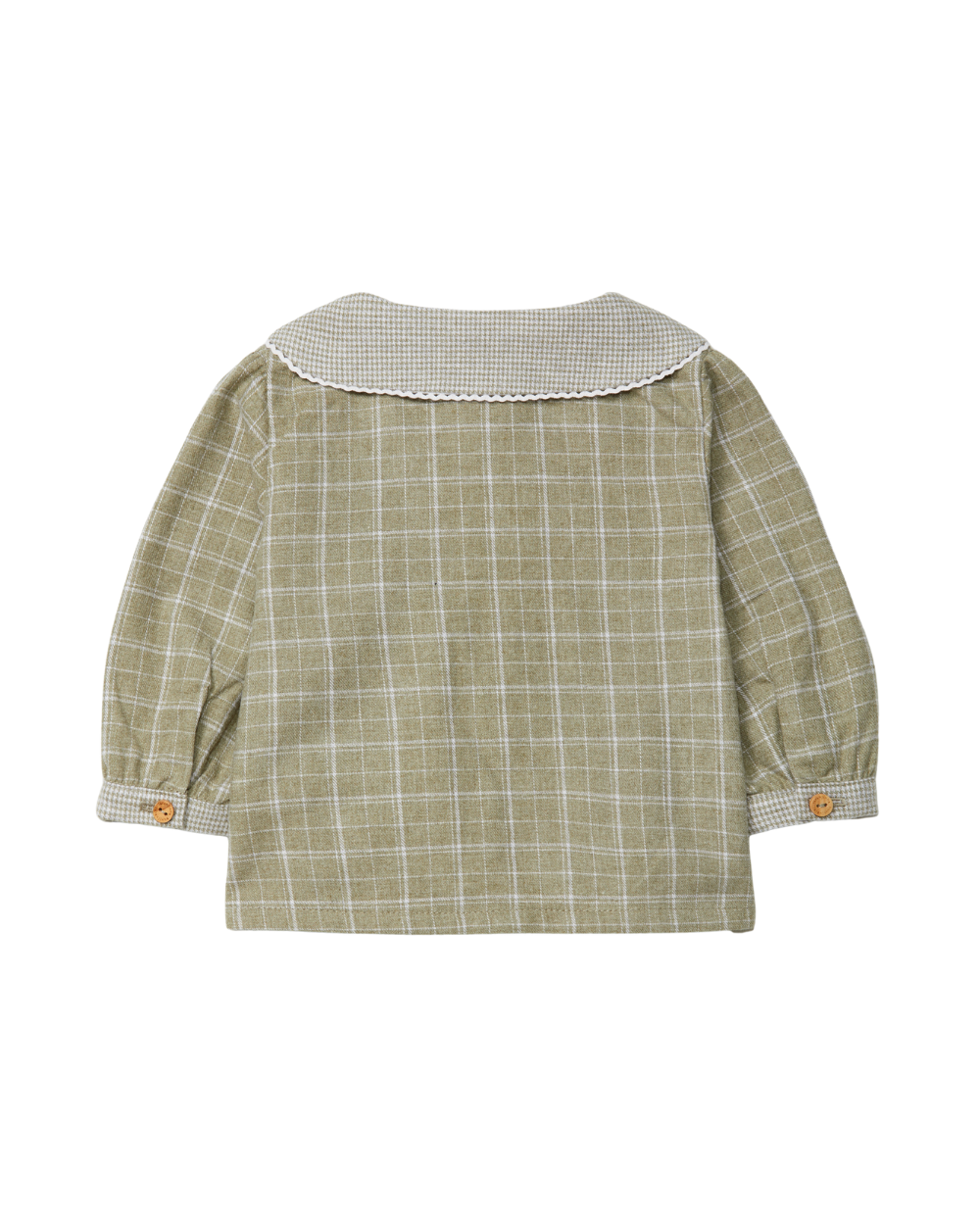 Blusa Xadrez e Micro-Vichy Bordado