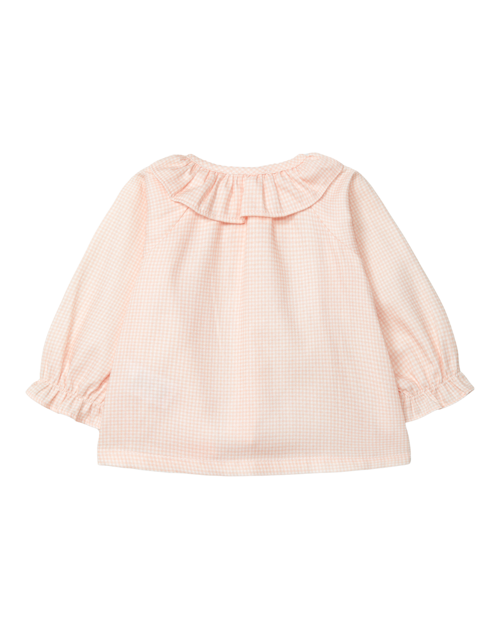 Blusa Estampada Gola de Folho