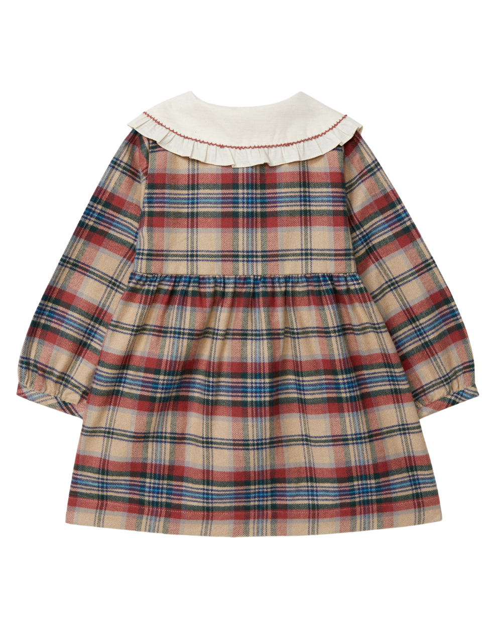 Vestido Xadrez em Flanela
