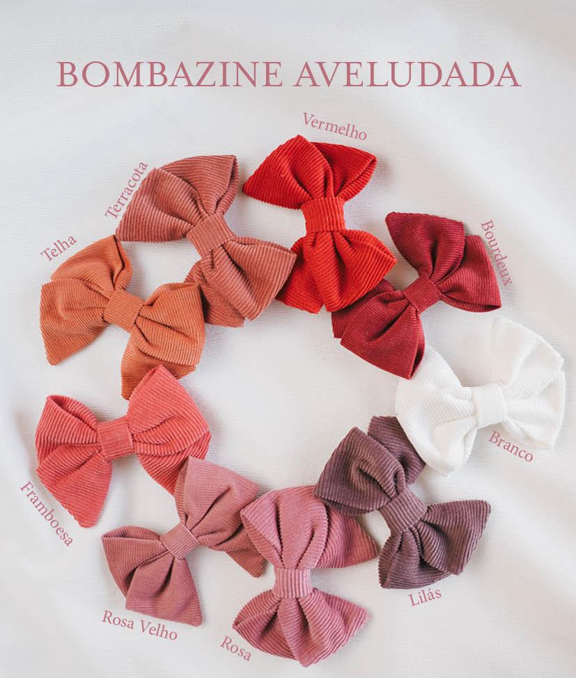 Laço de Cabelo Bombazine Aveludada