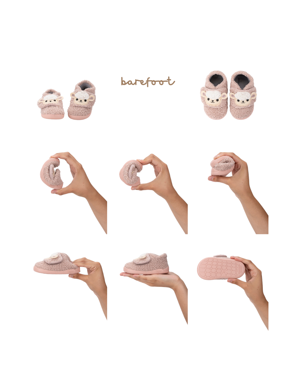 Pantufa Homie Ovelha - Barefoot