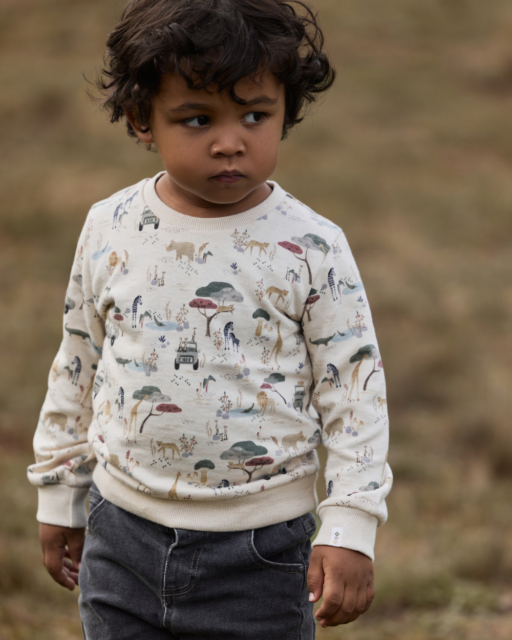 Sweatshirt Estampada | Safari Adventure