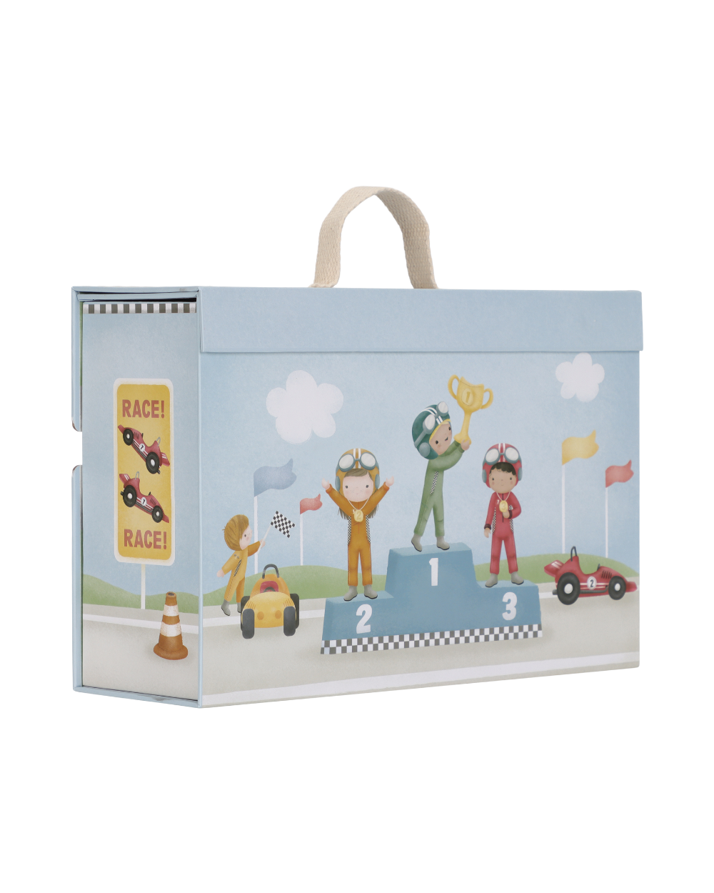 Racing Suitcase with Track