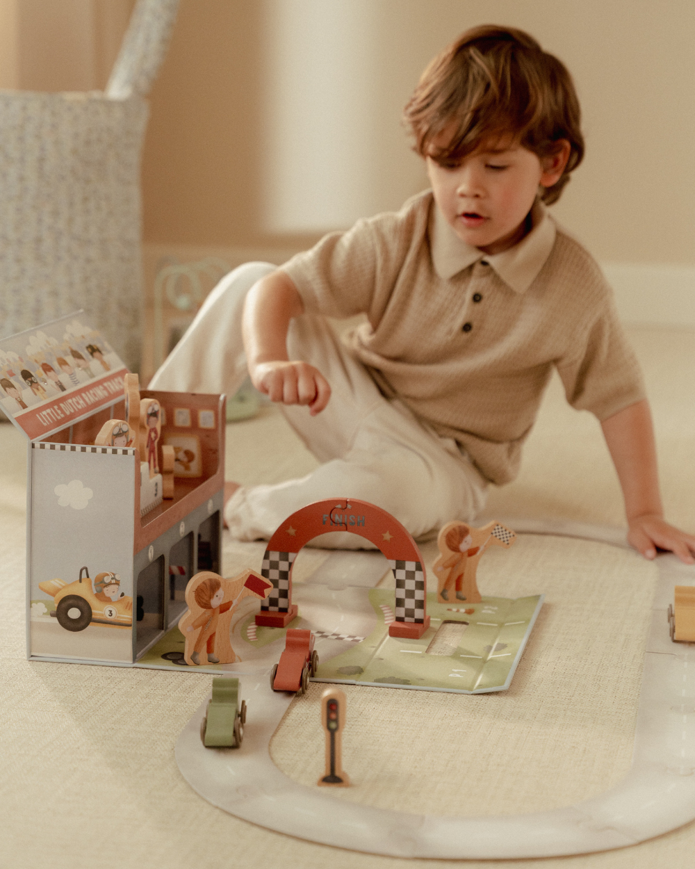 Racing Suitcase with Track