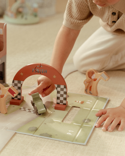 Racing Suitcase with Track