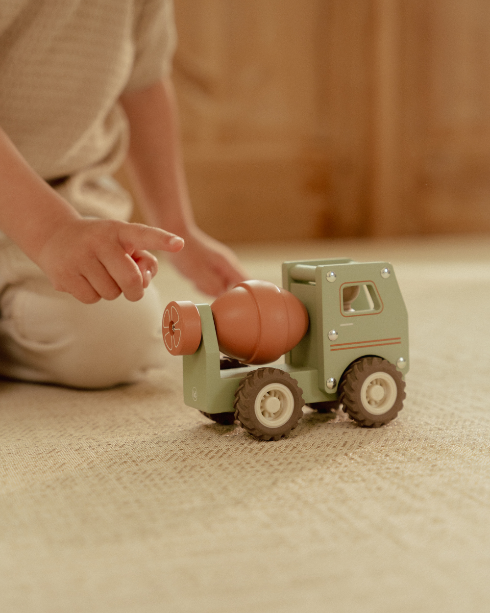 Wooden Concrete Mixer