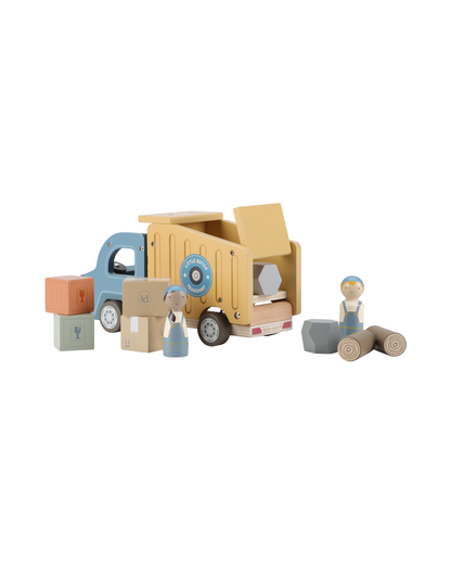 Wooden Garbage Truck