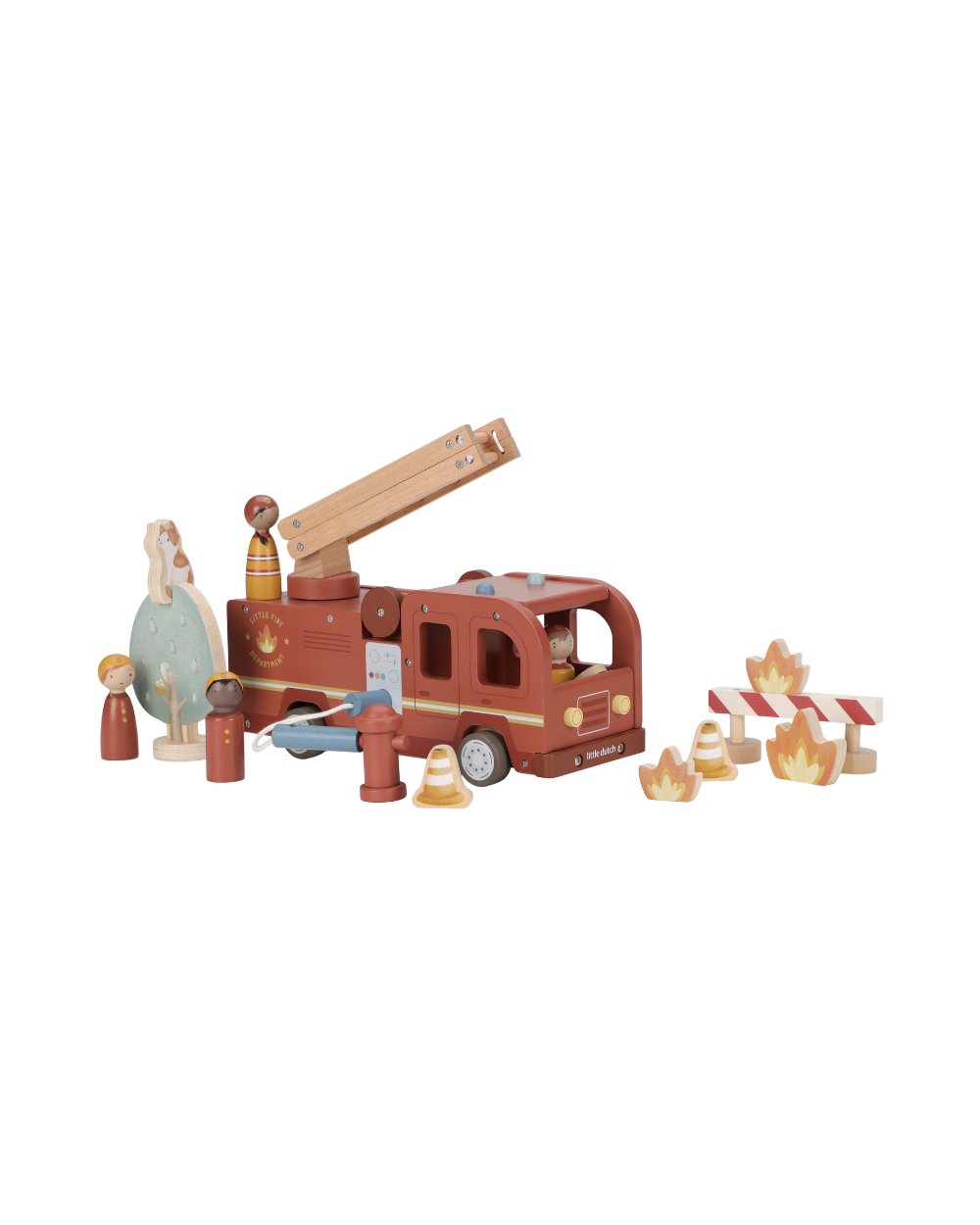 Wooden Fire Truck