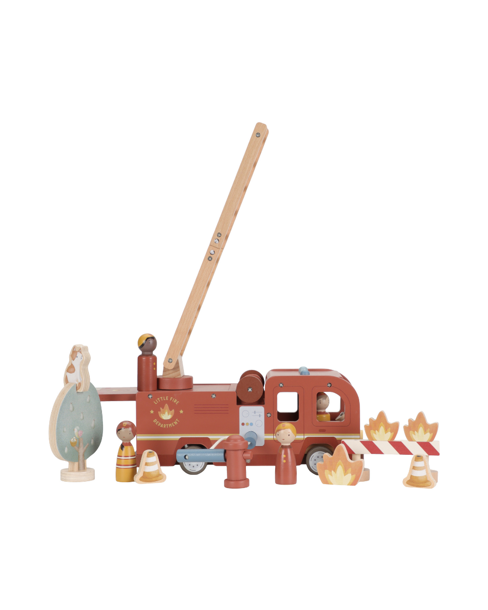Wooden Fire Truck