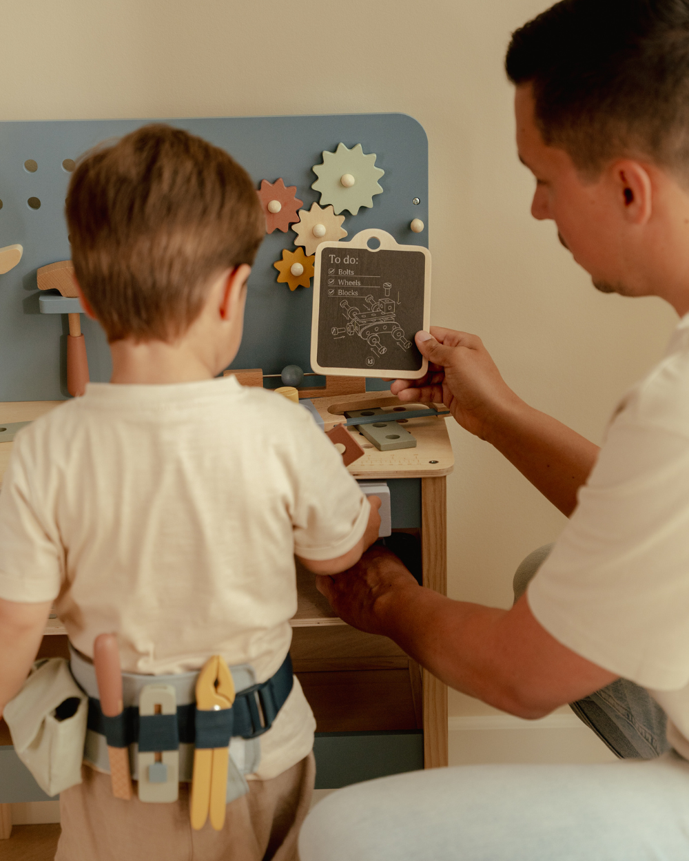 Bancada de Ferramentas em Madeira