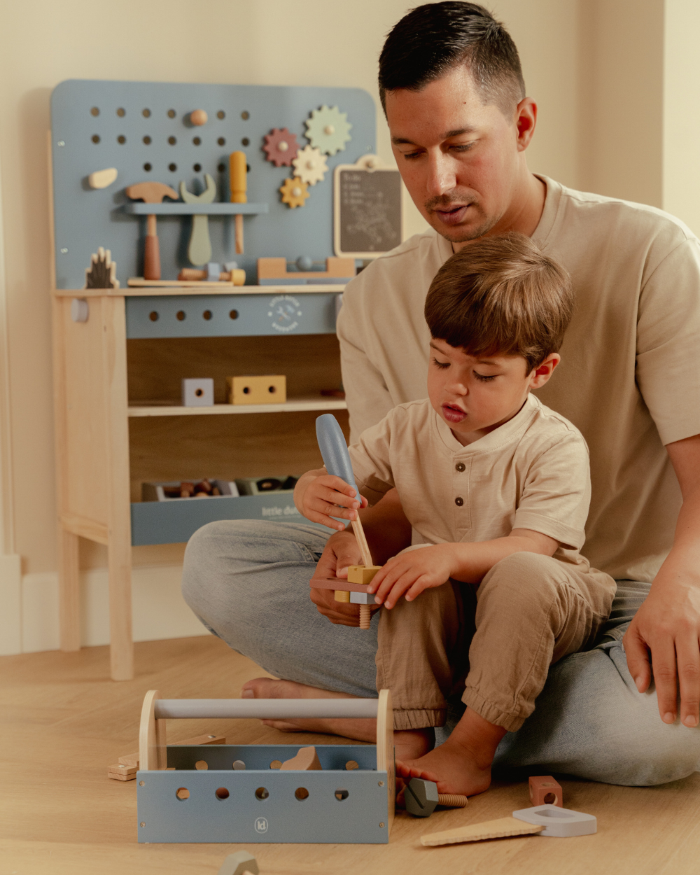 Bancada de Ferramentas em Madeira