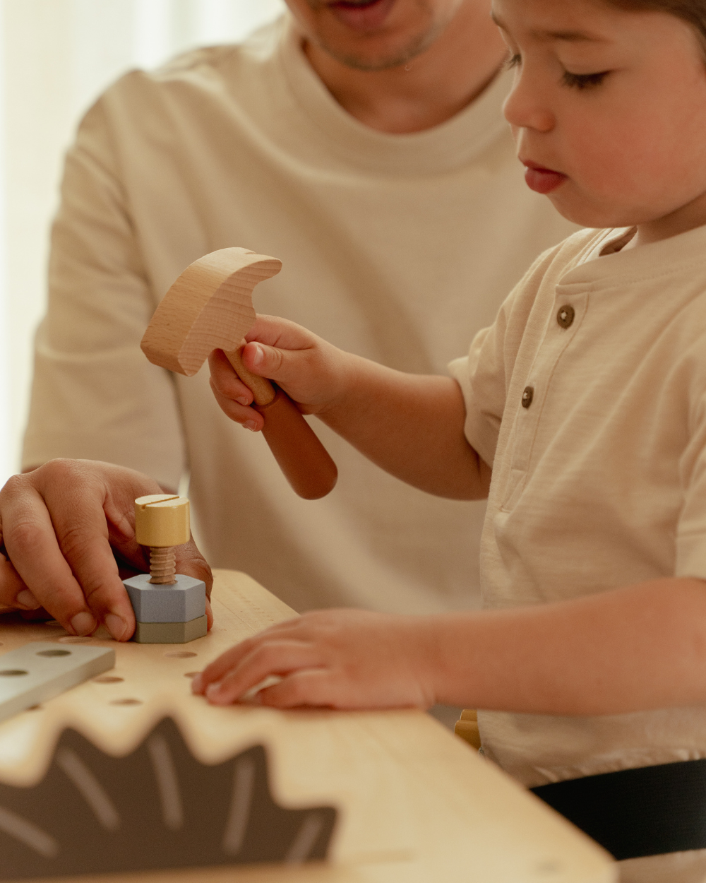 Bancada de Ferramentas em Madeira
