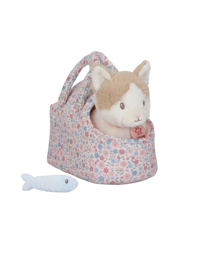 Gato de Peluche Marley com Bolsa