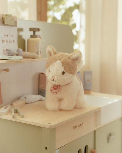 Gato de Peluche Marley com Bolsa