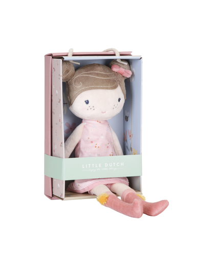 Rosa - Boneca de Pano