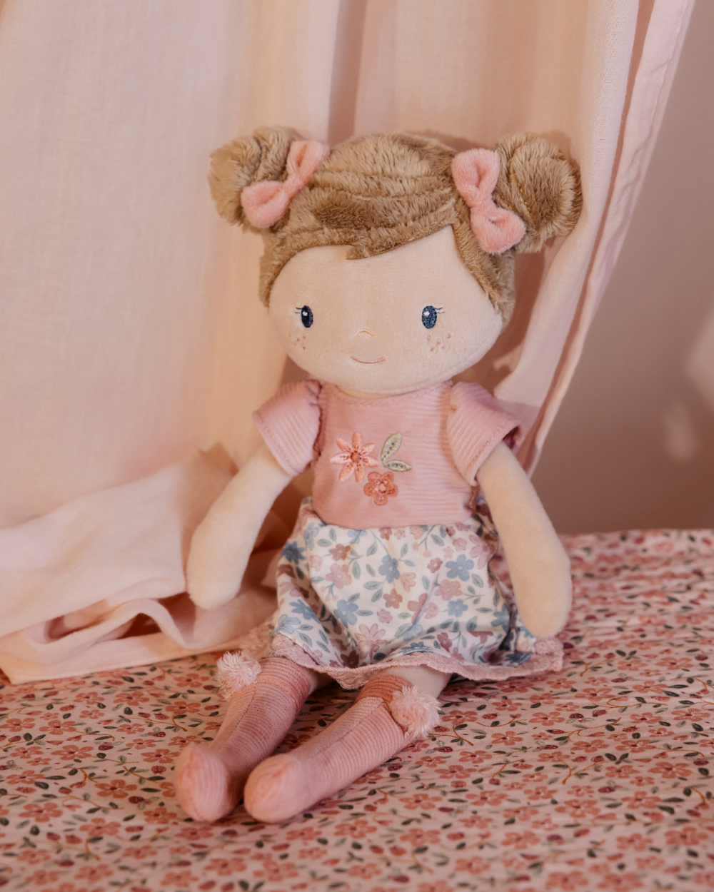 Rosa | Boneca de Pano