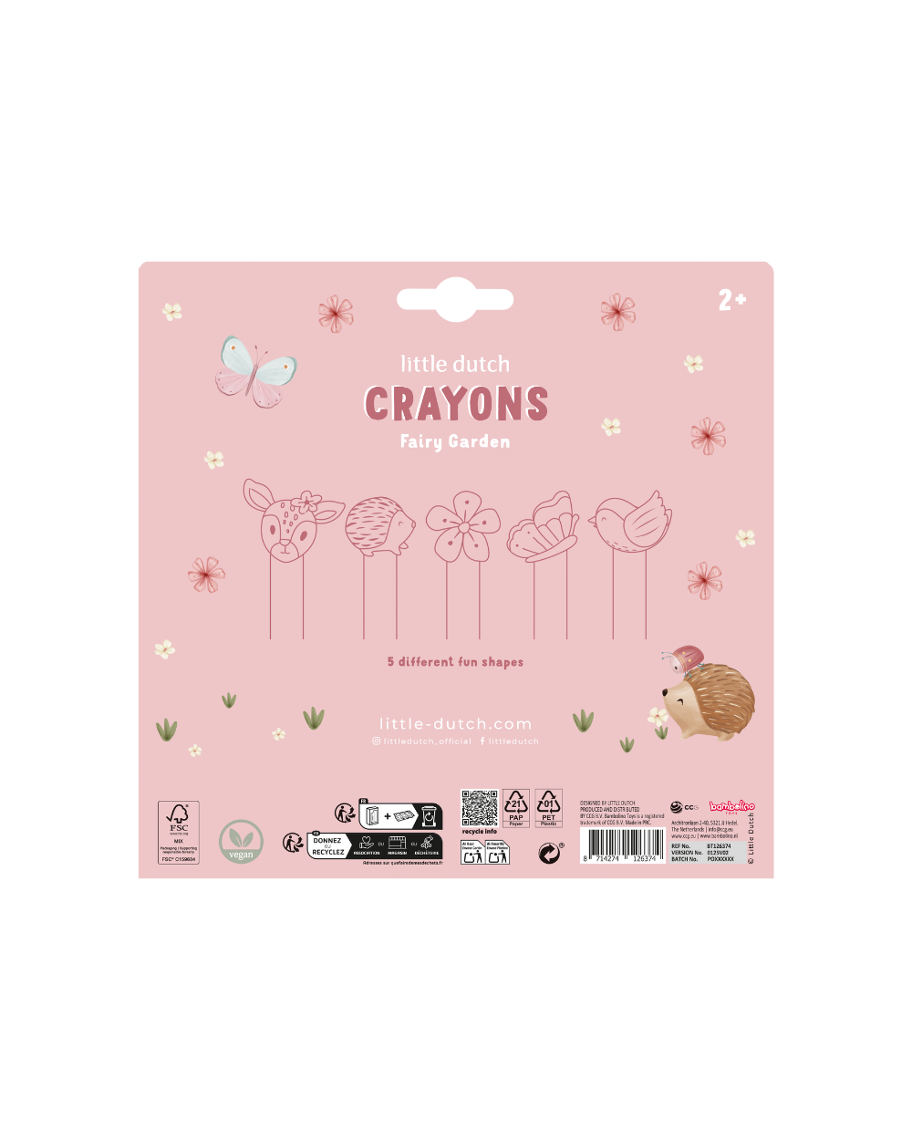 Lápis de Cera I Fairy Garden