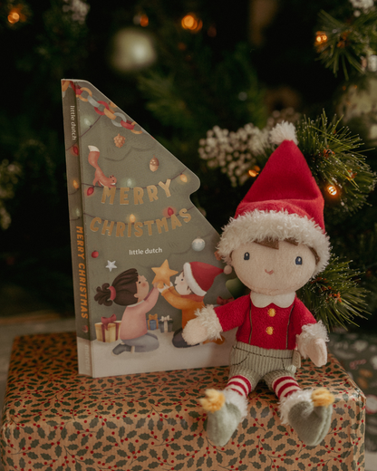 Set de Natal com Livro e Mini Boneco “Jim”